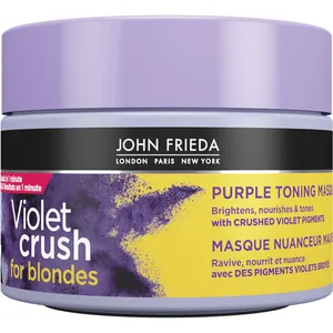 John Frieda Violet Crush Purple Toning Masque - Purple, Paraben Free, Sulfate Free, 8.5 oz