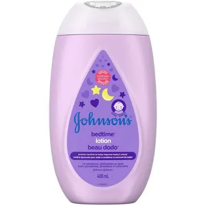 Johnson's Baby Bedtime Lotion & Cream for Dry Skin 400mL â€“ Moisturizing, Soothing, Hypoallergenic