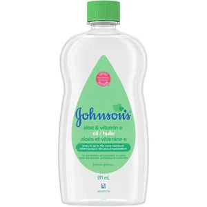 Johnson's Baby Oil Gel with Aloe Vera & Vitamin E for Moisture-Rich Baby Skin Care