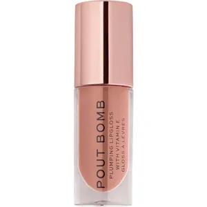 KISS Revolution Pout Bomb Lipgloss - Ultra Shiny Gloss with Vitamin E, High-Shine, Cruelty-Free