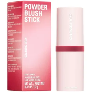 KYLIE COSMETICS Powder Blush Stick - Cream-to-Powder Formula, Soft-Matte Finish, All-Day Wear