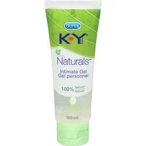 K-Y Naturals Personal Lubricant Gel - Water-Based, Natural Feeling, Doctor Recommended