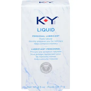 K-Y Personal Liquid Lubricant, Water-Based, Doctor Recommended, Enhanced Moisture for Intimacy