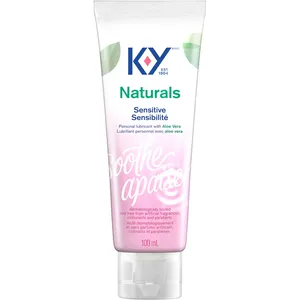 K-Y Personal Lubricant Gel Extra Sensitive - Natural Water-Based Formula, Doctor Recommended