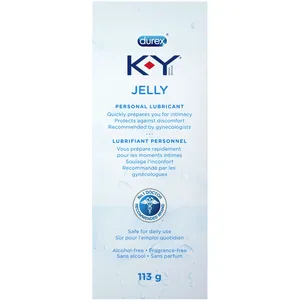 K-Y Personal Lubricant Gel, Water-Based, Moisturizing for Sensitive Areas, Doctor Recommended