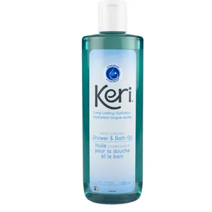 Keri Moisturizing Shower & Bath Oil - Blue - Long Lasting Hydration with Hydra Shield
