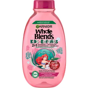 Kids Cherry & Sweet Almond 2-In-1 Shampoo - Gentle, Detangling Formula with Cherry Extracts & Almond Oil