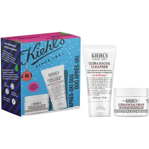 Kiehl's Après-Ski Duo Gift Set - Ultra Facial Cleanser & Cream for All Skin Types
