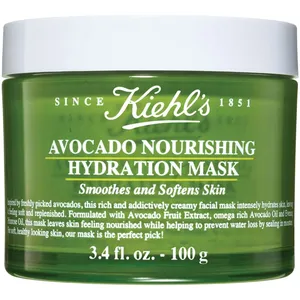 Kiehl's Avocado Nourishing Hydration Mask - Rich Creamy Face Mask for Soft, Hydrated Skin