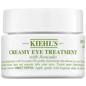Kiehl's Creamy Eye Treatment with Avocado - Hydrating Eye Cream for All Skin Types, 0.5 oz