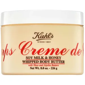 Kiehl's Creme de Corps Soy Milk Honey Whipped Body Butter - Luxurious Hydration for All Skin Types