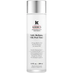 Kiehl's Daily Refining Milk-Peel Toner - Gentle Exfoliating Toner with Almond Milk for All Skin Types