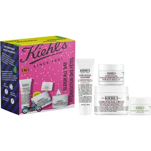 Kiehl's Sleigh All Day Gift Set - Complete Skincare Routine with Hydration and Nourishment