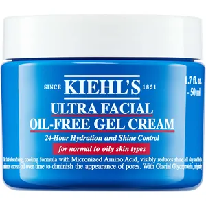 Kiehl's Ultra Facial Oil-Free Gel Cream for Oily to Normal Skin - Hydrating Shine Reducer