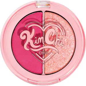 Kim Chi Chic Glazed 2 Go Duo Eyeshadow & Pressed Pigment in Cinq - Vegan, Cruelty-Free Makeup