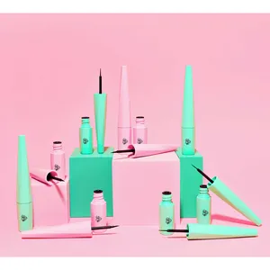 Kim Chi Chic Stage Proof Liquid Liner - Classic Brush - Blackest Black, Vegan, Cruelty-Free
