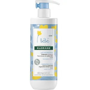 Klorane Moisturizing Lotion with Calendula for Normal to Dry Baby Skin - 96% Natural Ingredients
