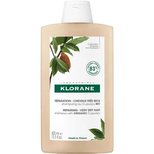 Klorane Organic Cupuacu Shampoo - Repairing for Very Dry Hair - 83% Natural Ingredients