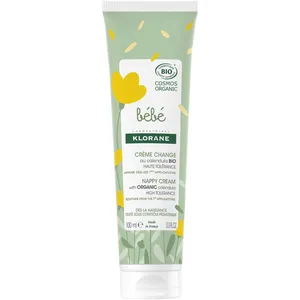 Klorane Organic Diaper Change Cream with Calendula for Baby – Soothes & Protects Sensitive Skin