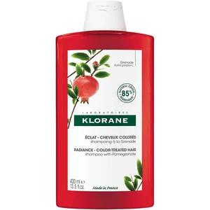 Klorane Pomegranate Shampoo for Color-Treated Hair - Radiance, 85% Natural Ingredients