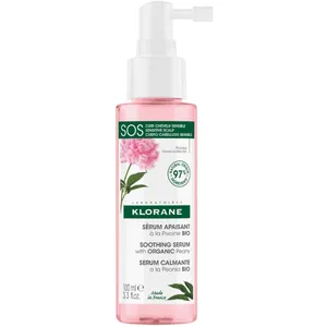 Klorane Soothing Serum with Organic Peony for Sensitive Scalps - Instant Relief & Hydration