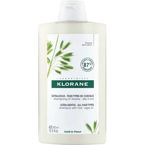 Klorane Ultra-Gentle Shampoo with Organic Oats - Perfect for All Hair Types, Family-Friendly Formula
