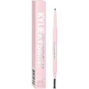Kylie Cosmetics Kybrow Pencil in Dark Brown - Precise, Natural Brows, Vegan & Cruelty-Free