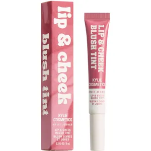 Kylie Cosmetics Lip & Cheek Blush Tint - Multi-Use Fluid Formula for All-Day Wear