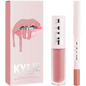 Kylie Cosmetics Matte Lip Kit Mini 808 - Dusty Rose Lip Liner & Lipstick for Long-Lasting Color