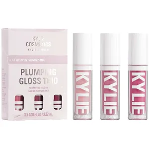 Kylie Cosmetics Plumping Lip Gloss Trio Holiday Gift Set - Pink Trouble, Rose Temptation, Berry Kiss