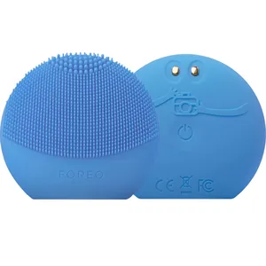 LUNA Fofo Aquamarine & Sunflower Yellow - Smart Facial Cleansing Brush & Skin Analysis Device