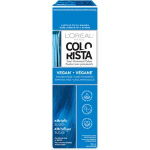 L'Oréal Paris Colorista Semi-Permanent Hair Dye Rouge 400 - Bold 2-in-1 Conditioning Color Mask