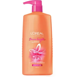 L'Oréal Paris Dream Lengths Shampoo 828ml - Strengthens Long Hair, Repairs Split Ends, Sweet Fragrance