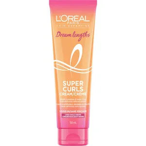 L'OrÃ©al Paris Dream Lengths Super Curls Cream - Perfect Definition for Long Curls and Waves