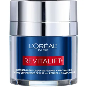 L'Oréal Paris Night Moisturizer with Retinol and Niacinamide - Anti-Aging Cream for Face