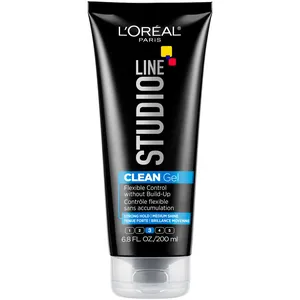 L'OrÃ©al Paris Studio Line CLEAN Hair Gel - Strong Flexible Hold for Natural Styling