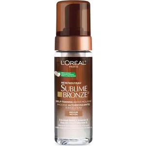 L'Oréal Paris Sublime Bronze Self-Tanning Water Mousse with Coconut Water and Vitamin E