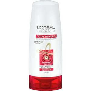 L'Oréal Paris Total Repair 5 Conditioner for Damaged Hair - Strength, Shine, Silkiness, 13.5 fl oz