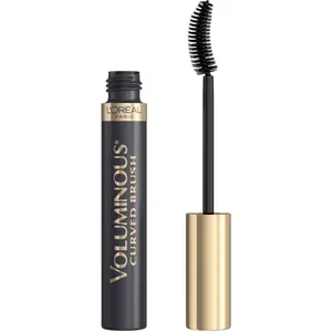 L'Oréal Paris Voluminous Curved Brush Mascara in Black - Build Dramatic Volume for Sensitive Eyes
