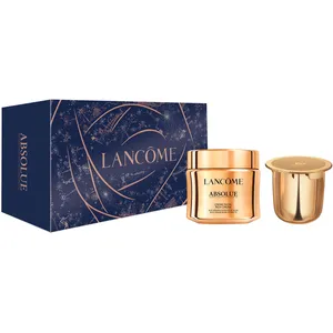 Lancôme Absolue Rich Cream & Refill Set - Anti-Aging Moisturizer with Grand Rose Extracts 60ml