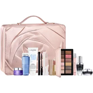 Lancôme Holiday Beauty Box - Luxurious Travel Case with 8 Full-Size Products for $175
