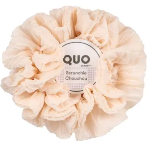 Large Cream Scrunchie by Quo Beauty - Soft, Eco-Friendly Hair Accessory for All Hair Types