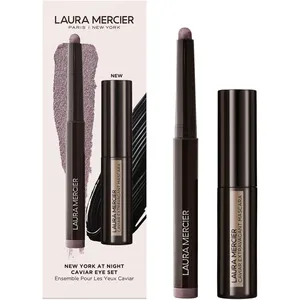 Laura Mercier New York at Night Caviar Eye Set - Amethyst with Full Size Eyeshadow & Mini Mascara