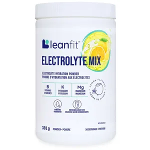 LeanFit Electrolyte Mix Lemon Flavour - Rehydrate Fast, Boost Immunity, Clean Ingredients