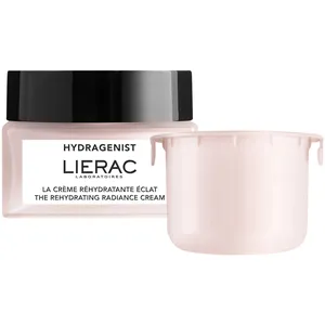 Lierac Hydragenist Rehydrating Radiance Cream Refill for Normal to Dry Skin - 98% Natural Ingredients