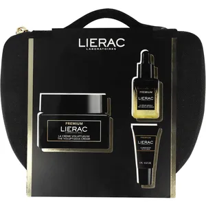 Lierac PREMIUM Silky Set - 50ml Cream, 30ml Serum, 5ml Eye Cream - Anti-Aging & Nourishing