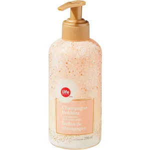 Life Brand Champagne Bubbles Liquid Hand Soap - Nourishing Citrus Scent with Vitamin E and Aloe Vera