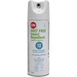 Life Brand DEET Free Insect Repellent II - 20% Icaridin, 12-Hour Protection from Mosquitoes & Ticks