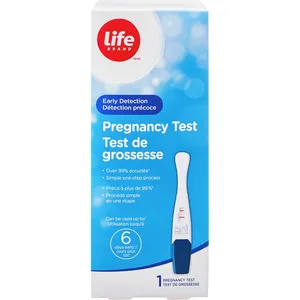 Life Brand Early Detection Pregnancy Test - Over 99% Effective, One-
