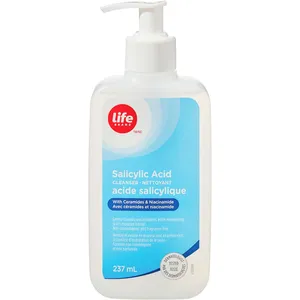 Life Brand SA Cleanser with Ceramides & Niacinamide for Soft, Smooth Skin